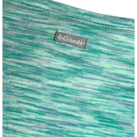 Columbia Green Space-Dye Waist-Tie Short Sleeve Casual Dress Women's Size SM - Picture 7 of 9